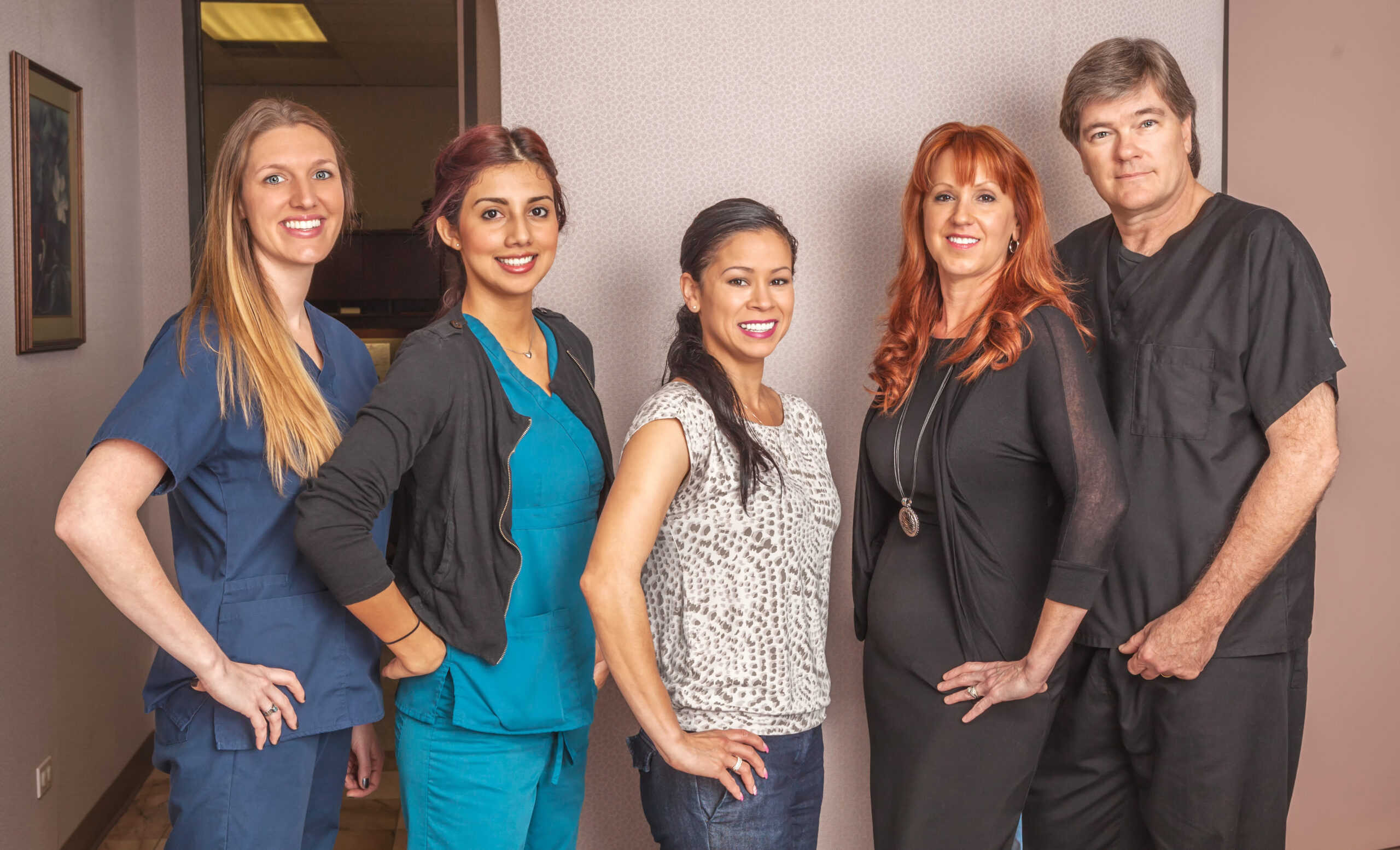 Dental Implants with Abutments and Crowns